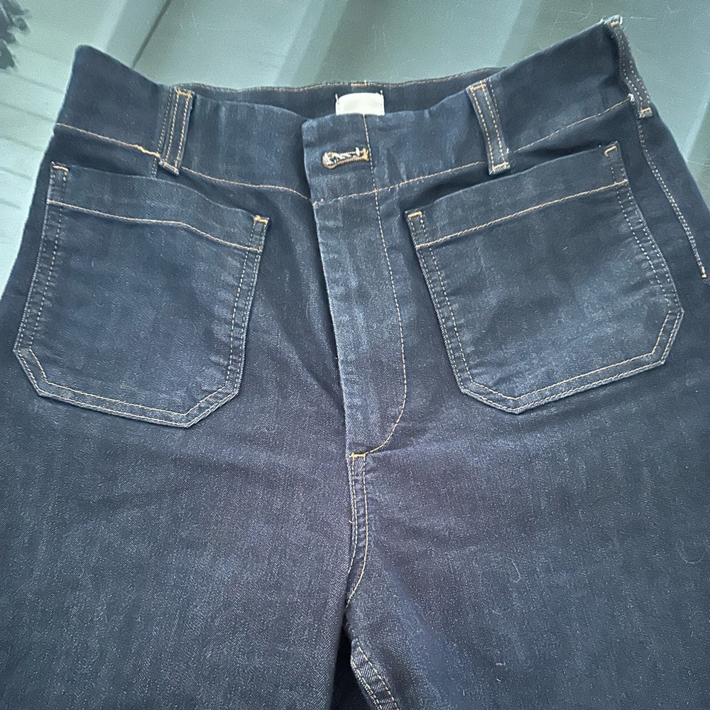 Anthropologie Maeve “Collette” dark denim jeans